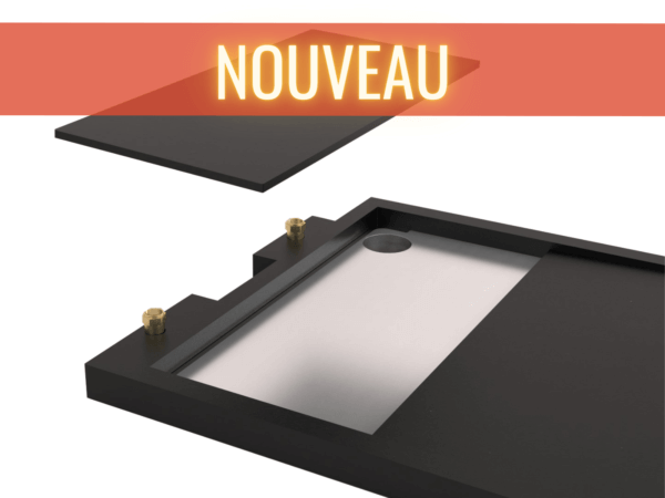 Receveur extra plat innovant
